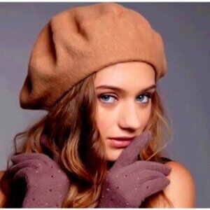 Vintage Betmar Wool French Beret Brown